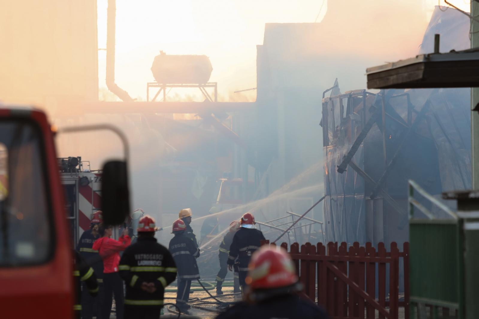 Veliki požar u Valpovu