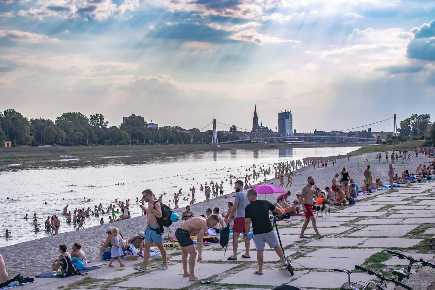 Kupanje Kopika Drava, kolovoz 2022.