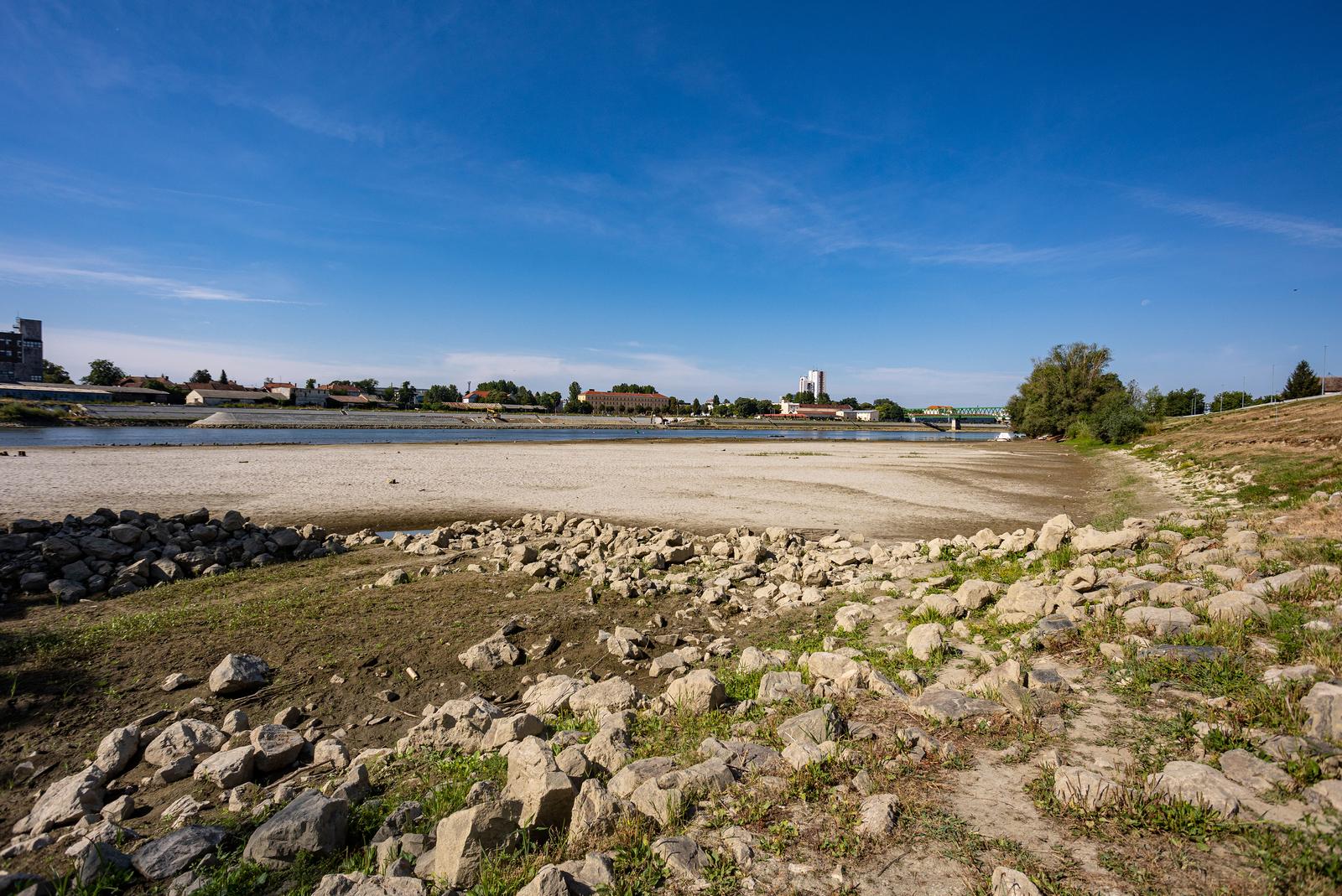 Vodostaj Drave kod Osijeka
