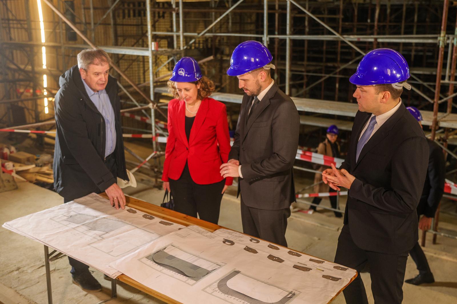 Radovi na koncertnoj dvorani Kulturnog centra Radovi na koncertnoj dvorani Kulturnog centra