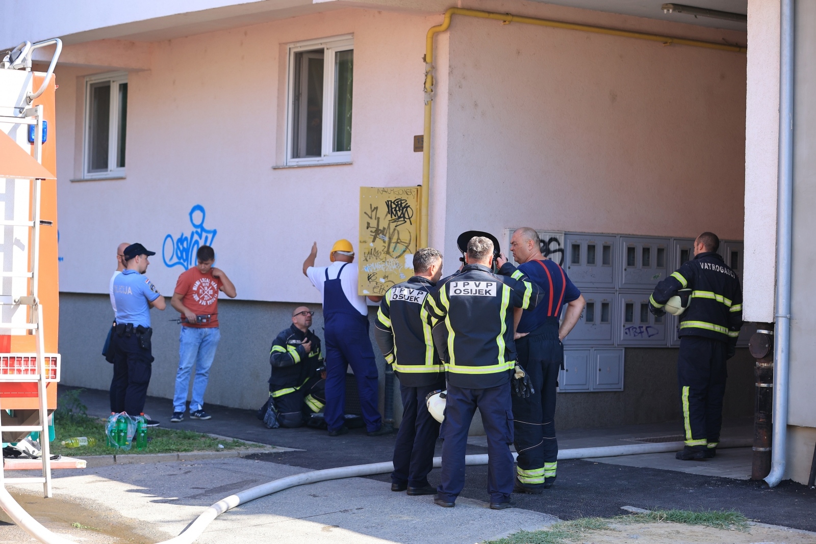 Požar u Krbavskoj ulici