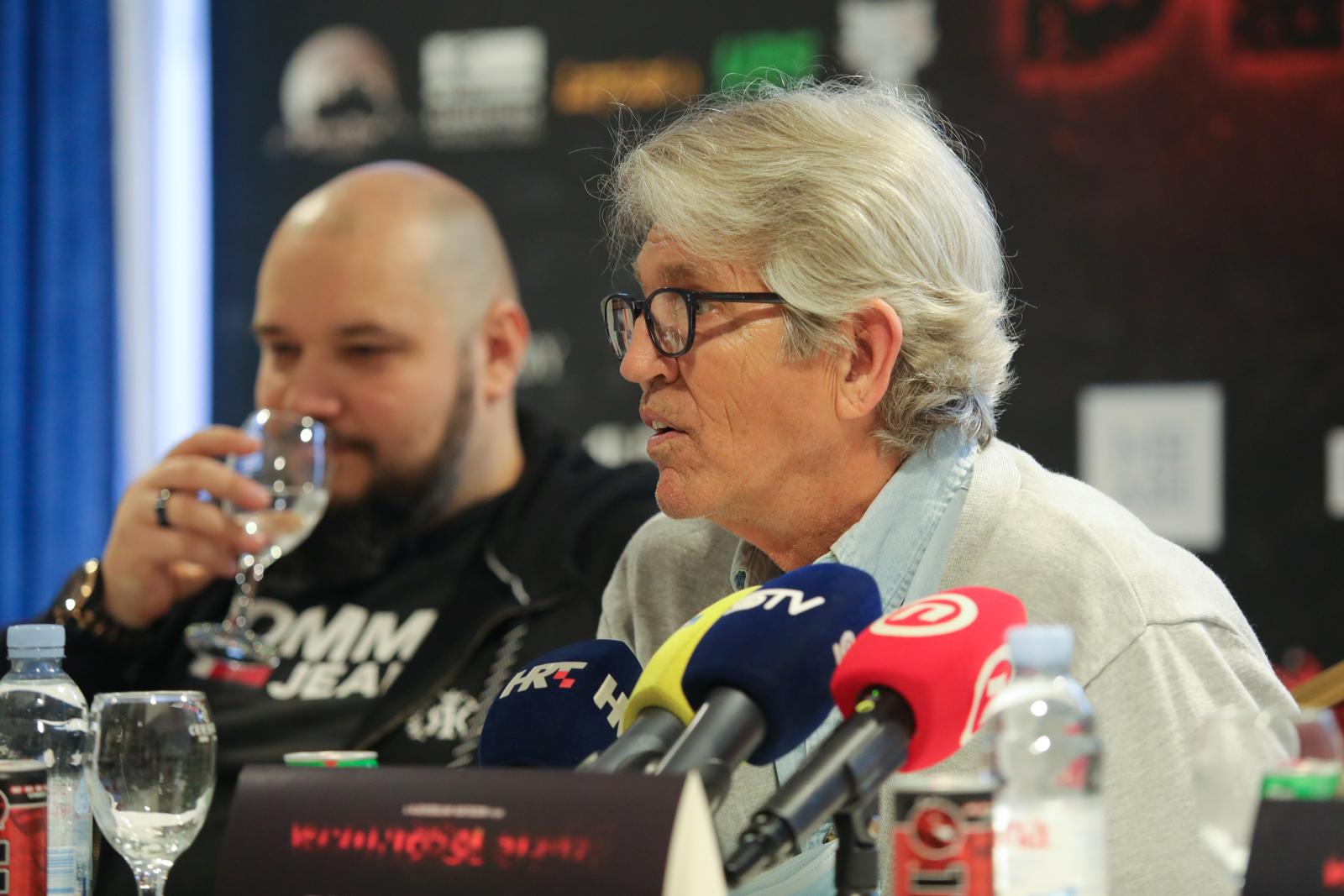 Konferencija za novinare povodom snimanja filma Wrongful Death u Belom Manastiru Konferencija za novinare povodom snimanja filma Wrongful Death u Belom Manastiru