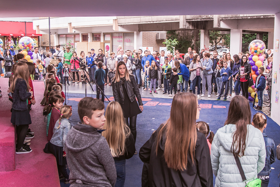 Osijek, 28.9.2019. Otvorenje Ivaninog trga na Vijencu Ivana Meštrovića Osijek, 28.9.2019. Otvorenje Ivaninog trga na Vijencu Ivana Meštrovića