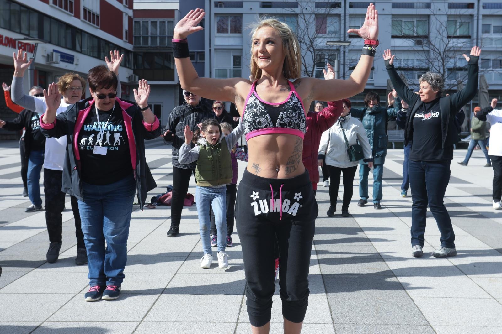Zumba na Trgu Slobode