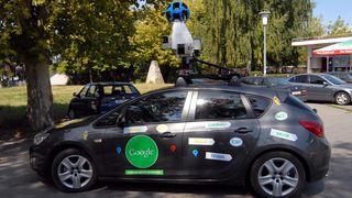 google street view automobil