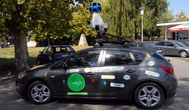 google street view automobil