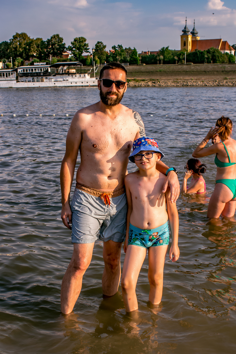 Kupanje Kopika Drava, kolovoz 2022.