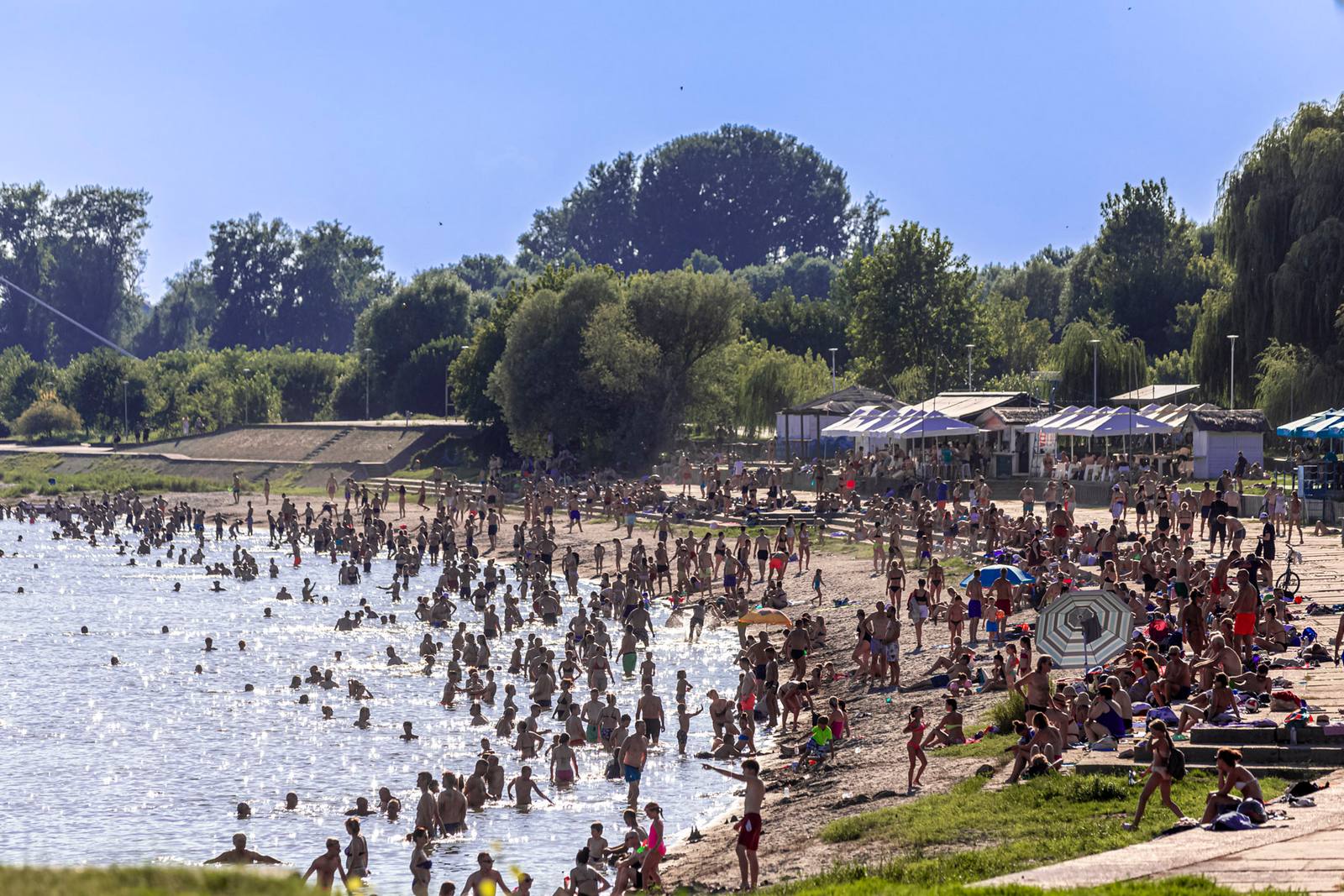 Kupanje na Kopiki, 13.7.2024.