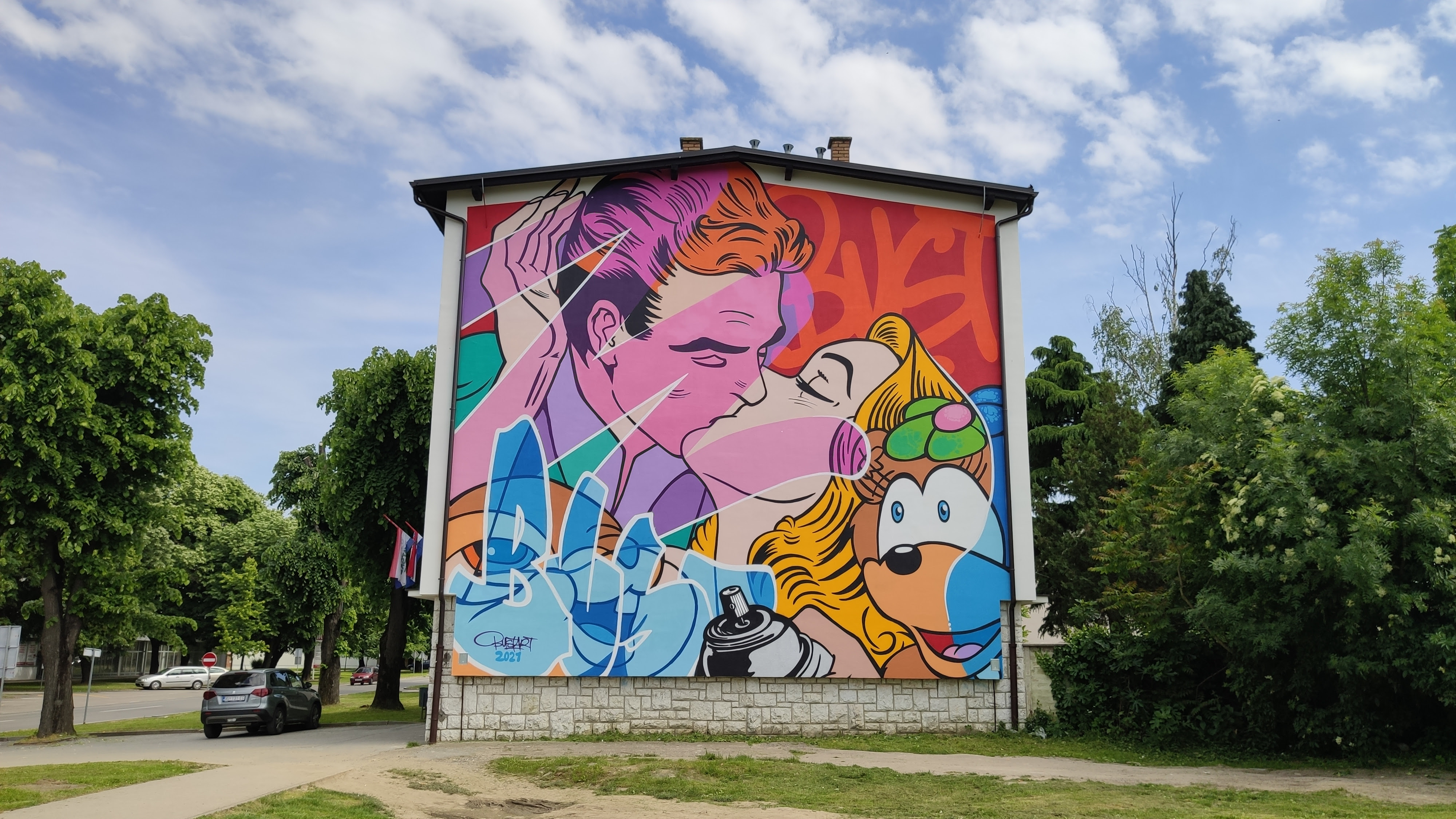 BustArt – Kiss by the Danube BustArt – Kiss by the Danube