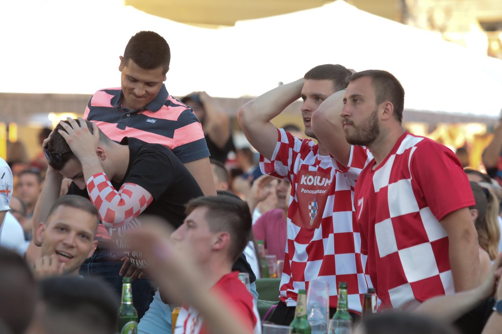 EURO 2020: Gledanje utakmice Hrvatska-Španjolska u Tvrđi
