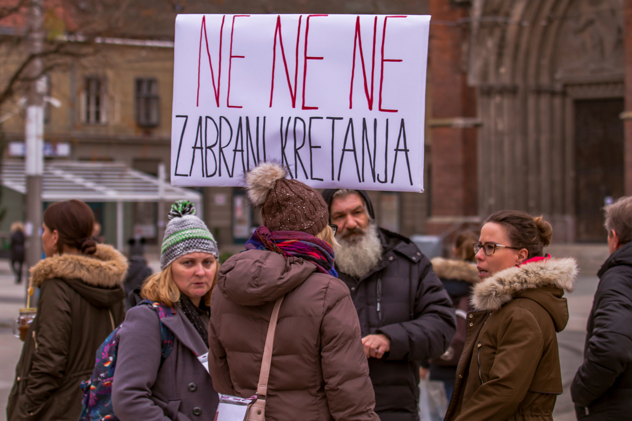 Prosvjed u Osijeku: ”I židovi su imali propusnice”
