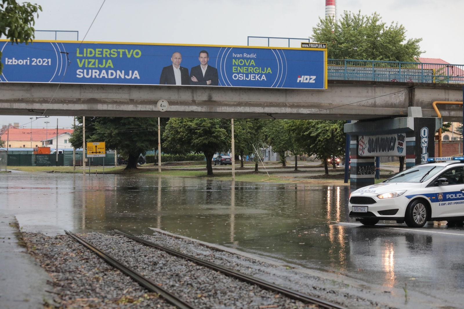 Nevrijeme u Osijeku Nevrijeme u Osijeku