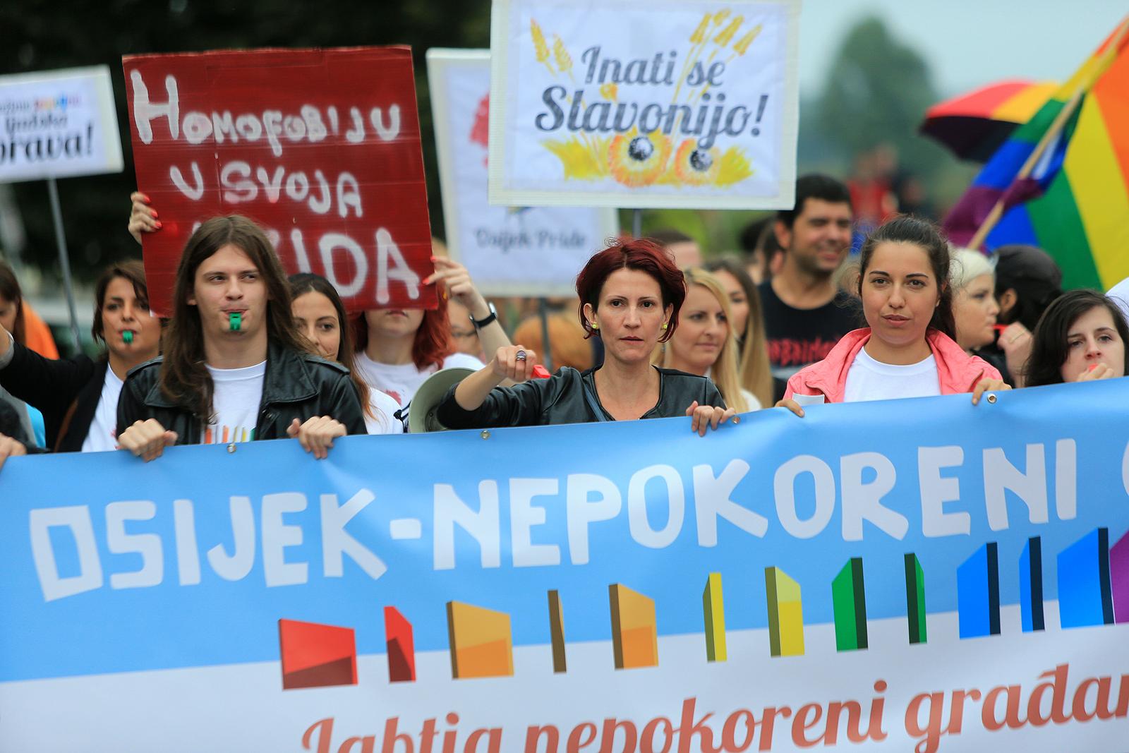 Parada ponosa Osijek 2014.