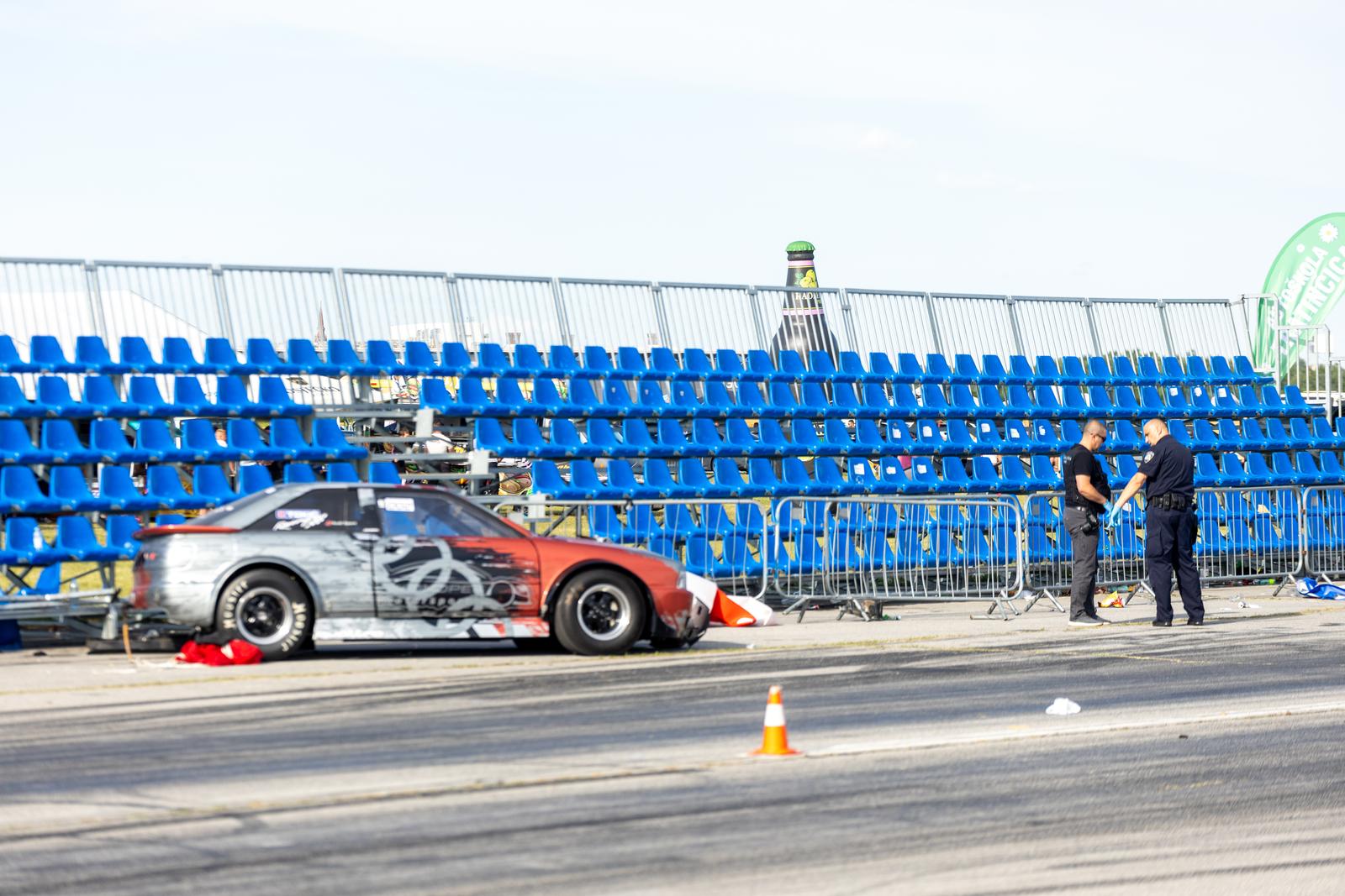Street Race Osijek – automobil se zabio u publiku, šestero ozlijeđenih