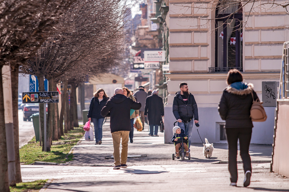 Sunčana šetnja Osijekom