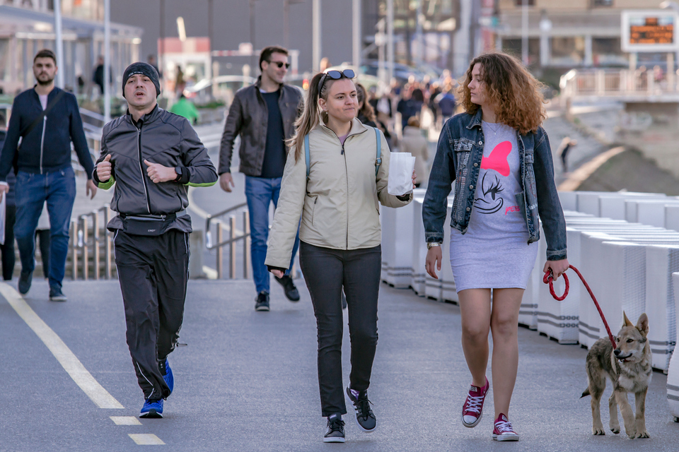 Osječane korona još nije uplašila – promenada puna šetača
