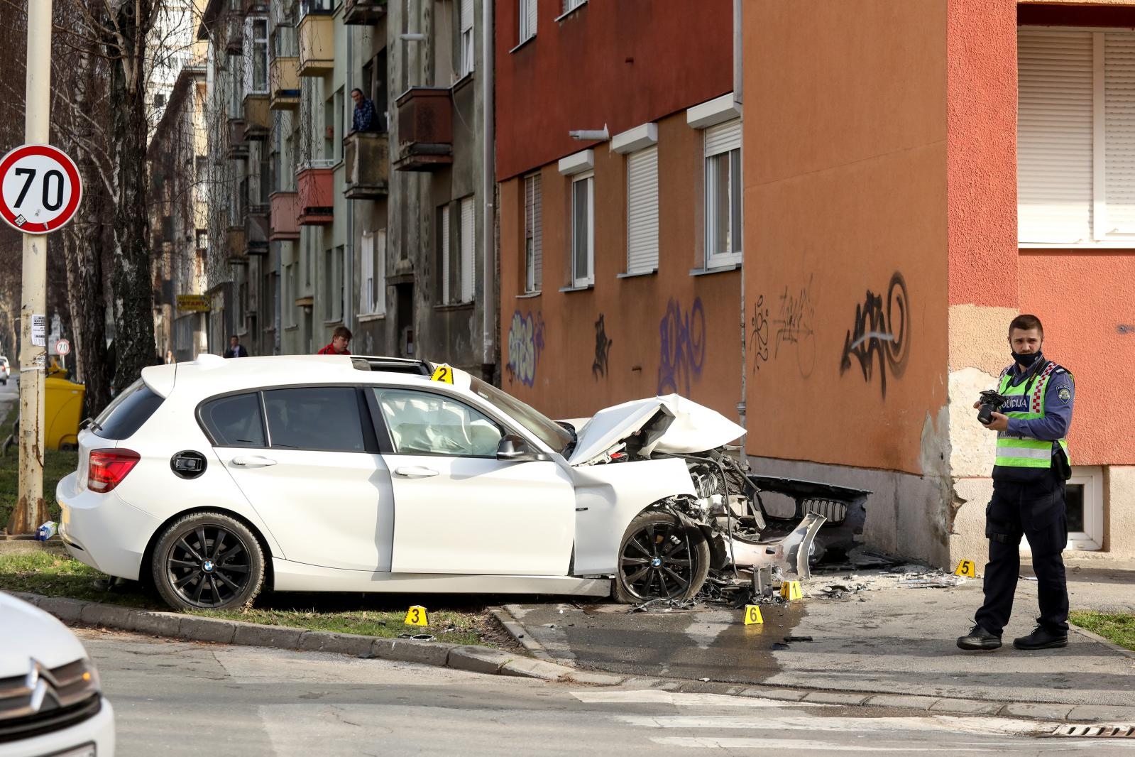 Prometna nesreća u Vukovarskoj ulici