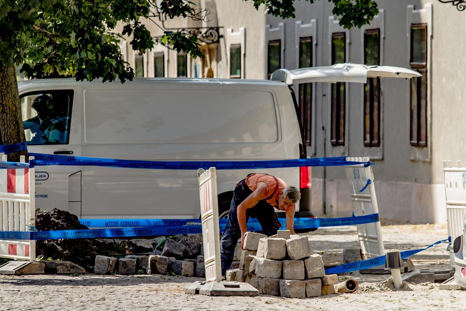 Osijek na vrućih +38°C