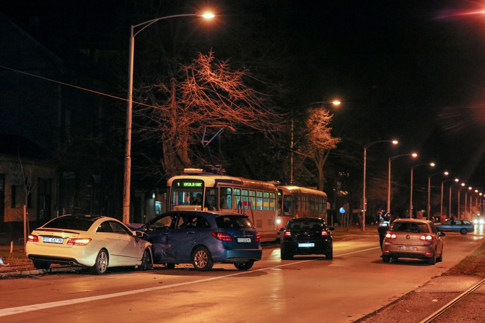 Lančani sudar u Osijeku