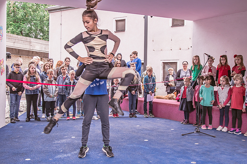 Osijek, 28.9.2019. Otvorenje Ivaninog trga na Vijencu Ivana Meštrovića Osijek, 28.9.2019. Otvorenje Ivaninog trga na Vijencu Ivana Meštrovića