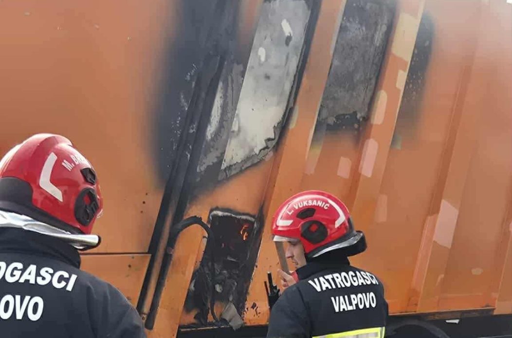 dvd valpovo požar kamiona