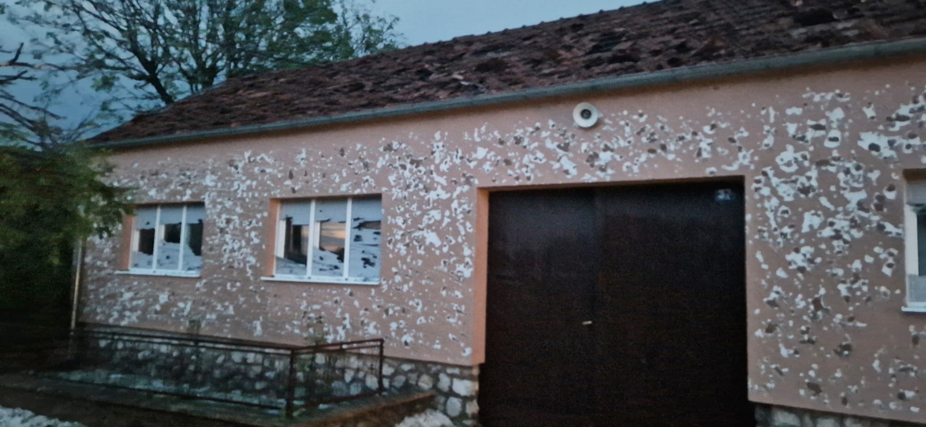 Bošnjaci kod Županje nakon nevremena