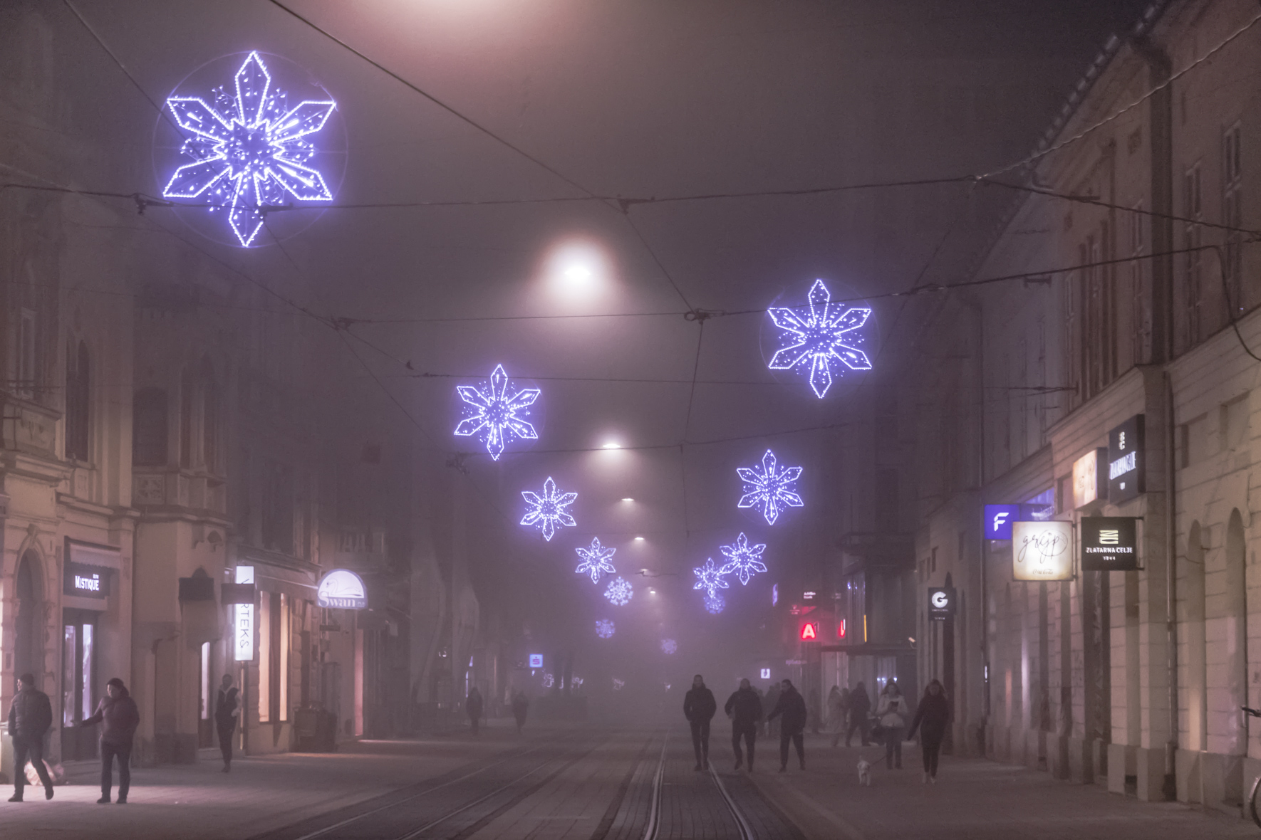 Blagdanski duh u središtu Osijeka Blagdanski duh u središtu Osijeka
