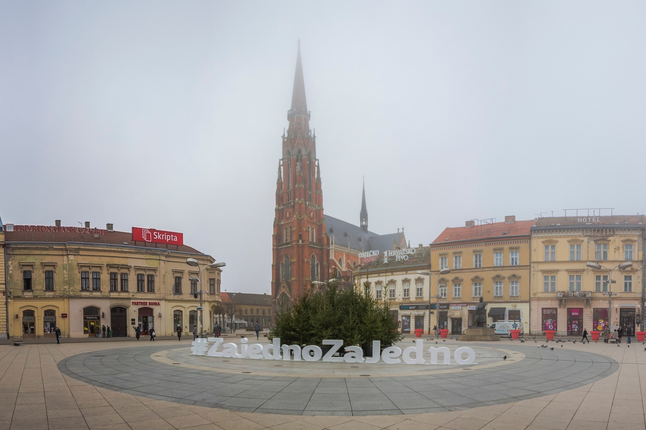 Magloviti prosinac u Osijeku Magloviti prosinac u Osijeku