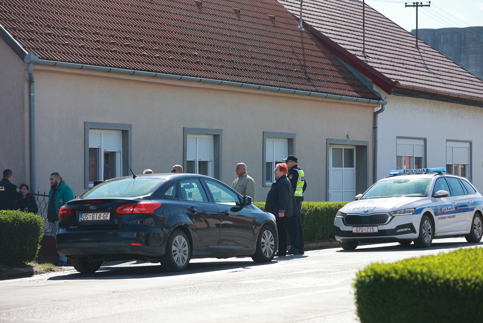 Požar kuće u Donjem Miholjcu