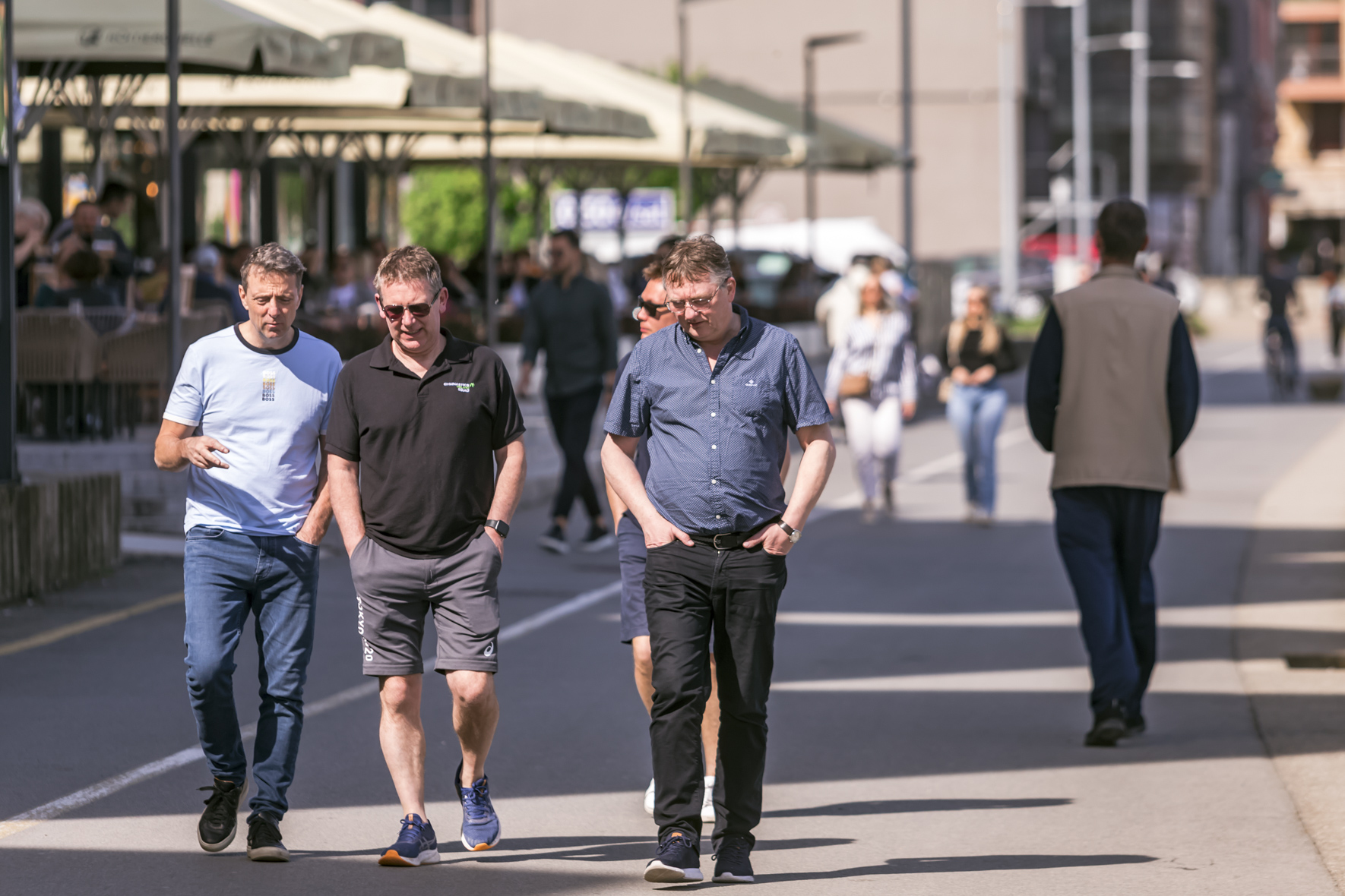 Sunčana subota u središtu Osijeka