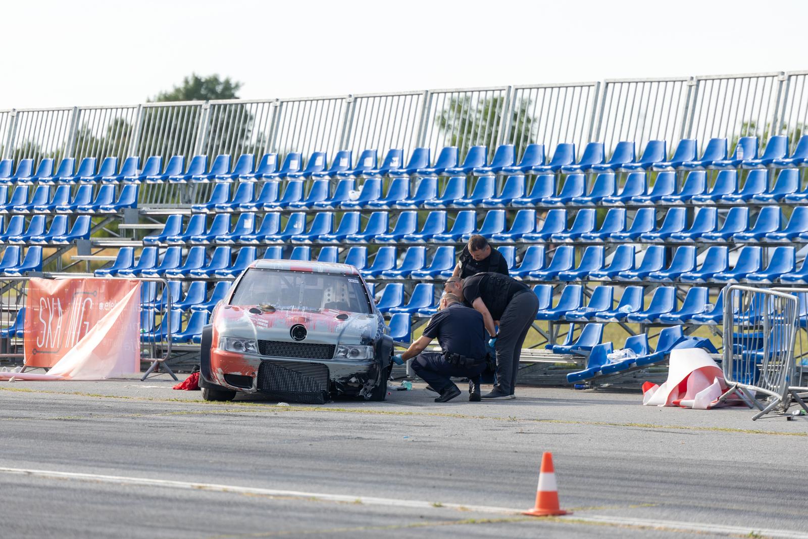 Street Race Osijek – automobil se zabio u publiku, šestero ozlijeđenih
