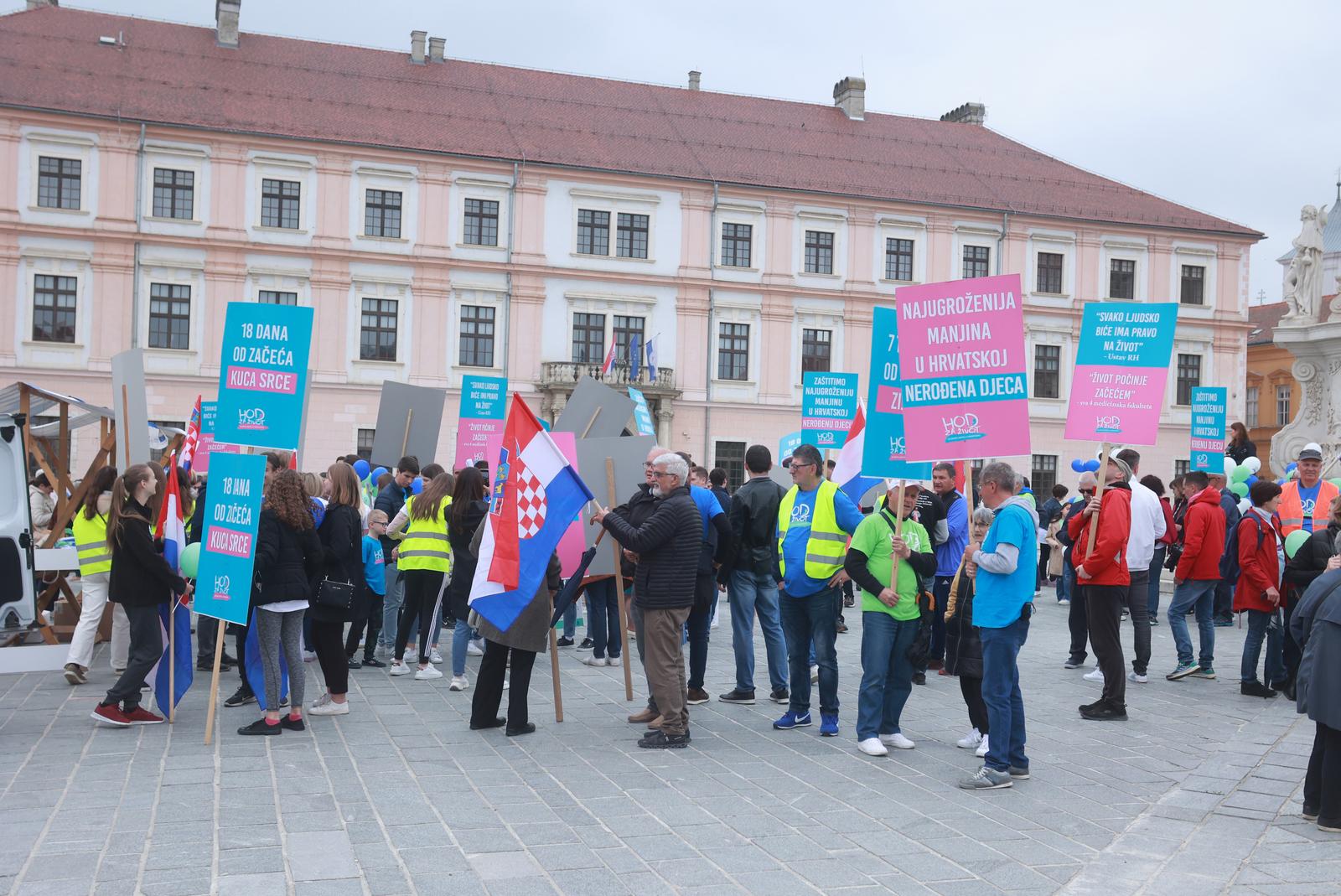 Hod za život u Osijeku