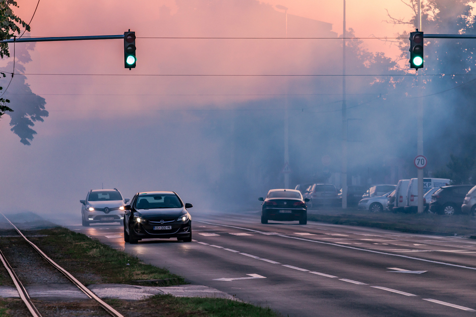 Zaprašivanje komaraca u Osijeku