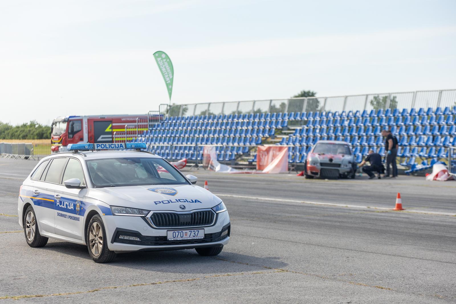 Street Race Osijek – automobil se zabio u publiku, šestero ozlijeđenih