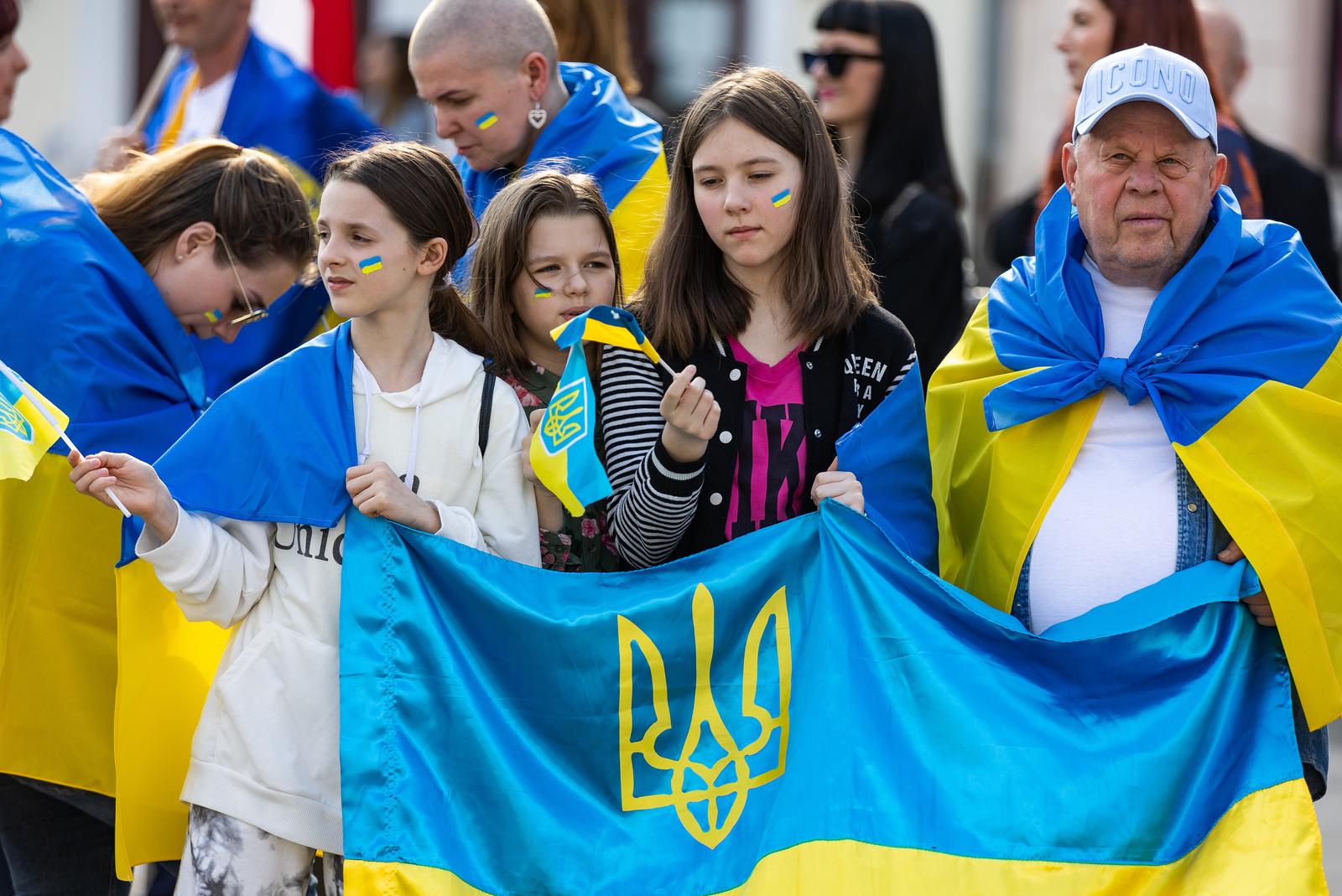 U Osijeku održan skup potpore Ukrajini