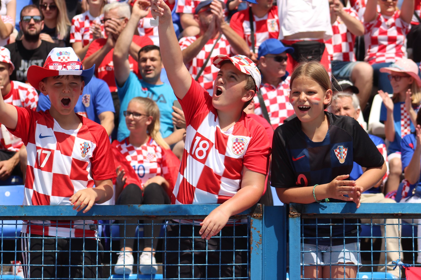 Hrvatska nogometna reprezentacija u Osijeku