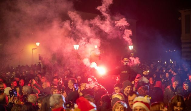 Doček Nove godine u Osijeku