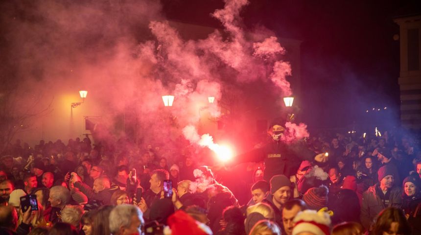 Doček Nove godine u Osijeku Doček Nove godine u Osijeku