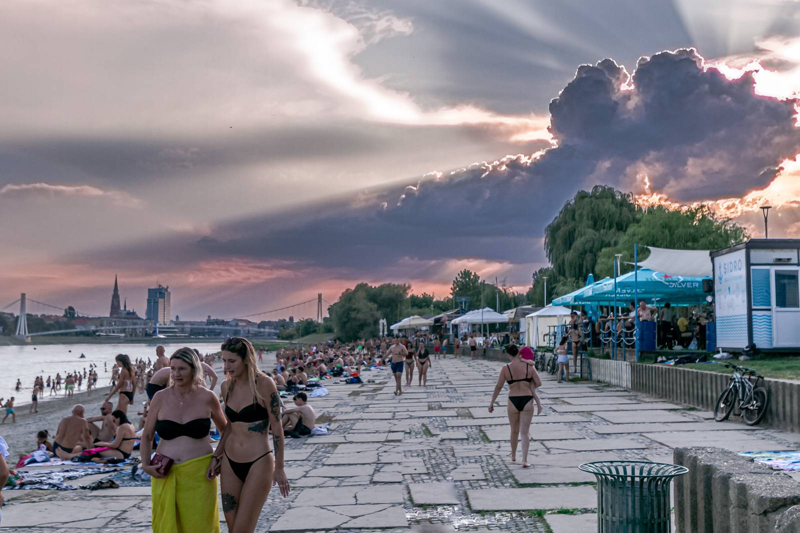 Osječani i ove nedjelje osvježenje potražili na Kopiki
