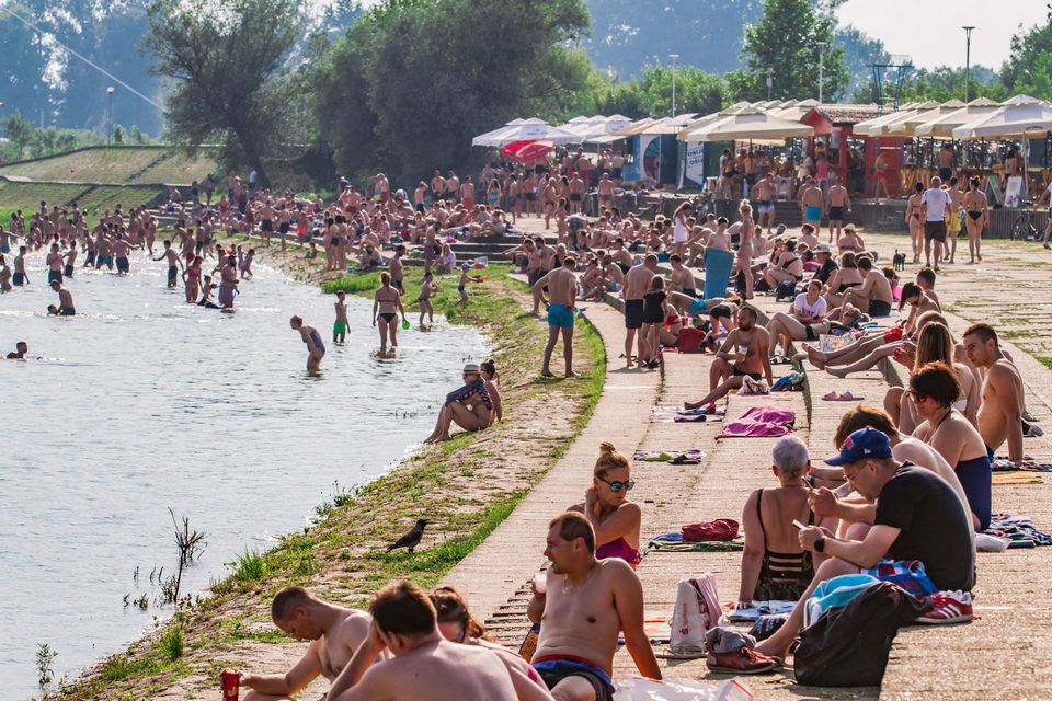 Kupanje na Dravi
