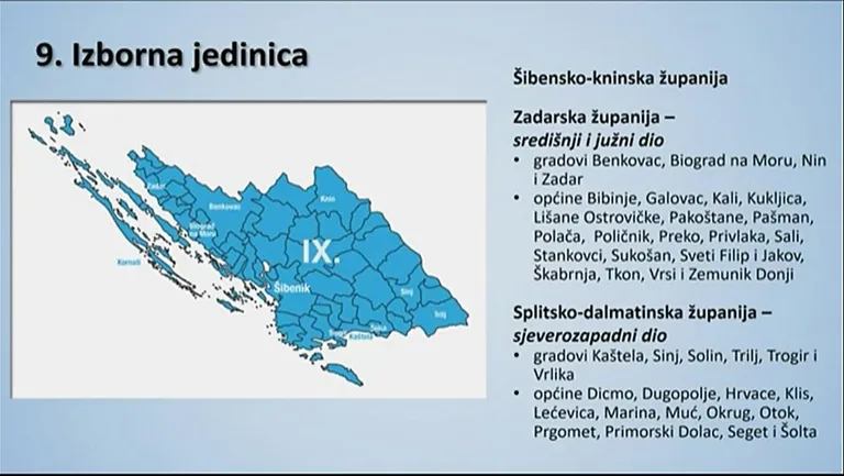 Nove izborne jedinice
