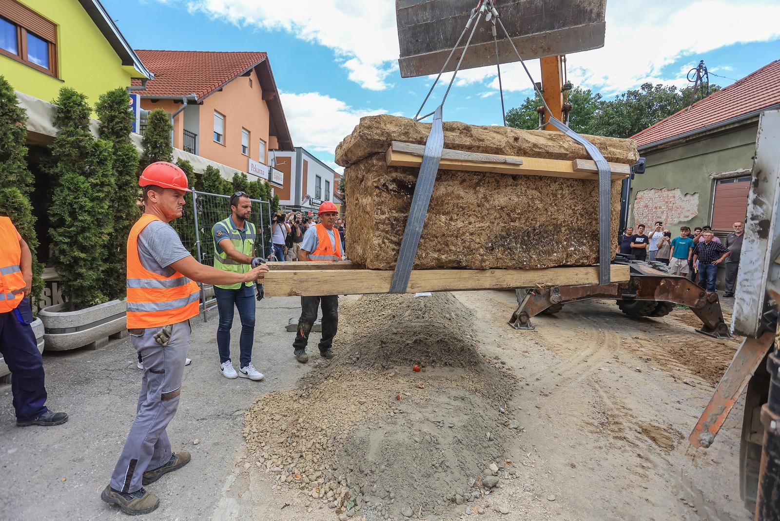 Iskopan rimski sarkofag pronađen u Vinkovcima