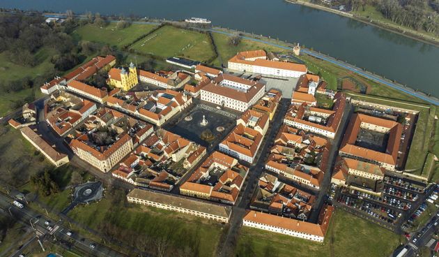 Tvrđa – pogled iz zraka, siječanj 2024.