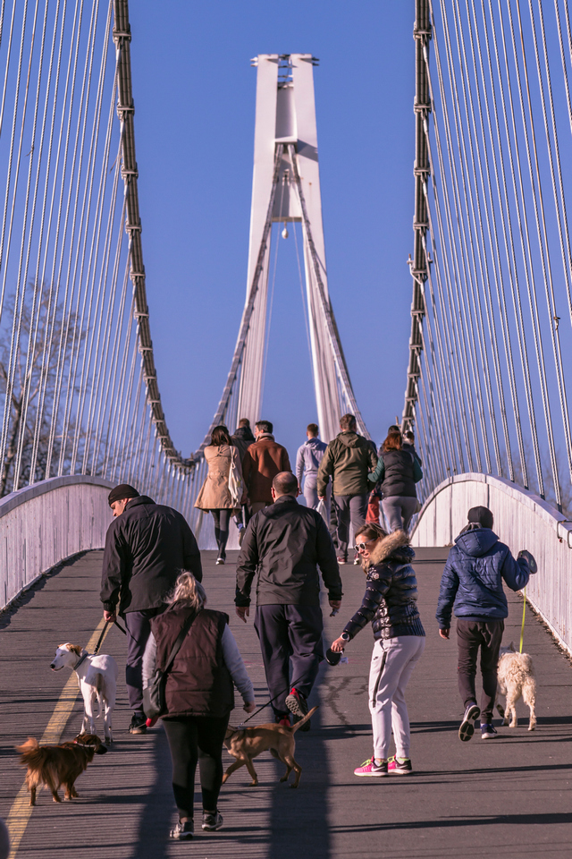 Osječane korona još nije uplašila – promenada puna šetača