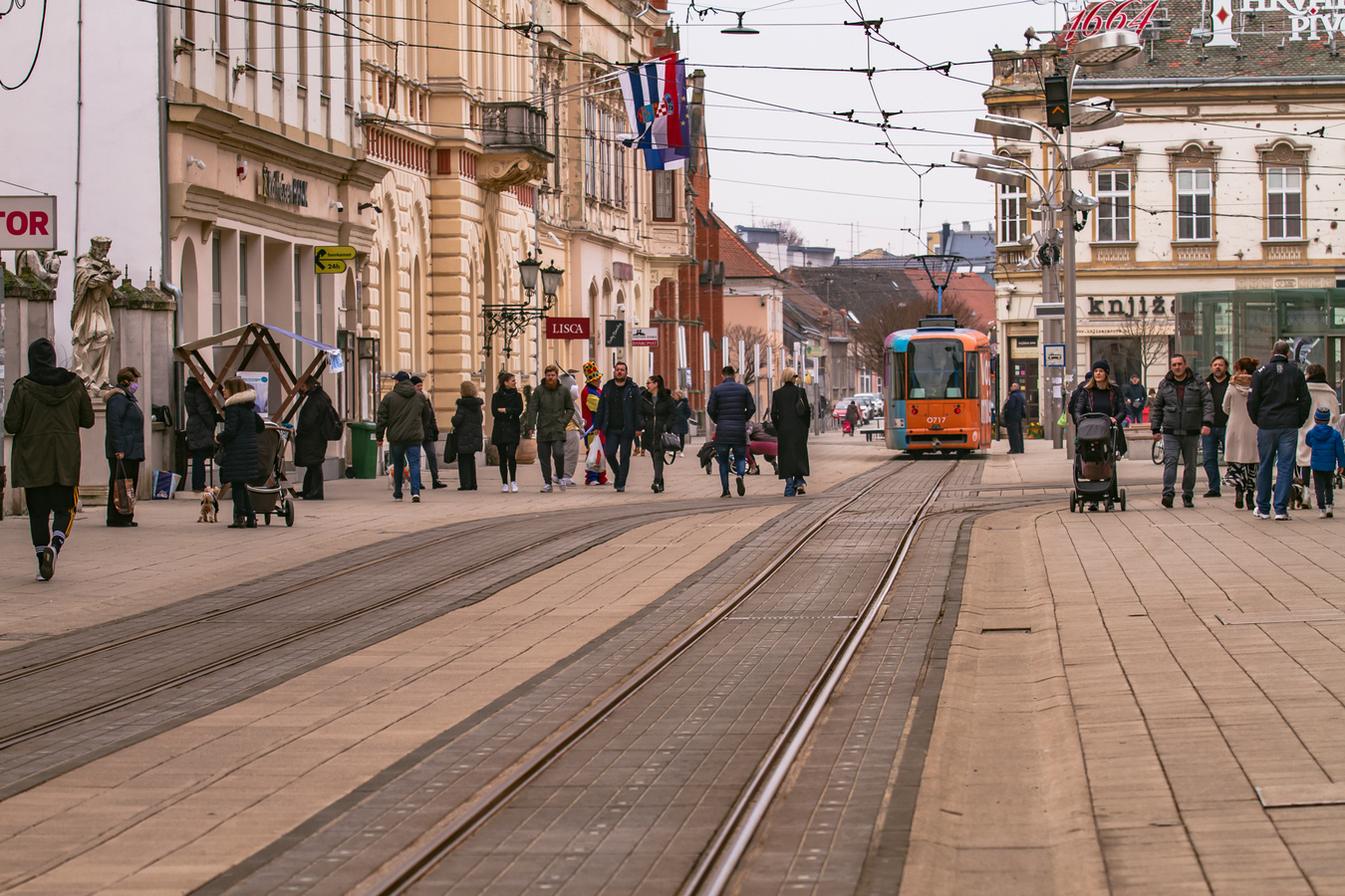 Subotnja šetnja Osijekom Subotnja šetnja Osijekom