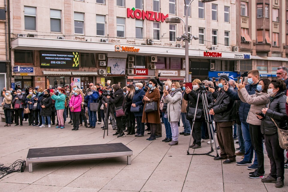 Osječki ispraćaj Krunoslava Kiće Slabinca