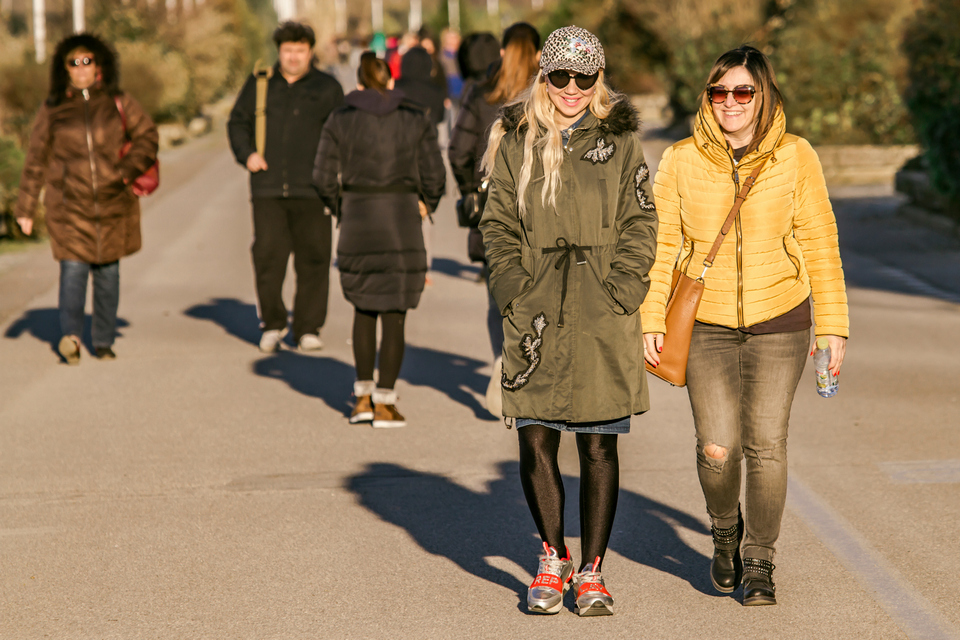 Osječane korona još nije uplašila – promenada puna šetača