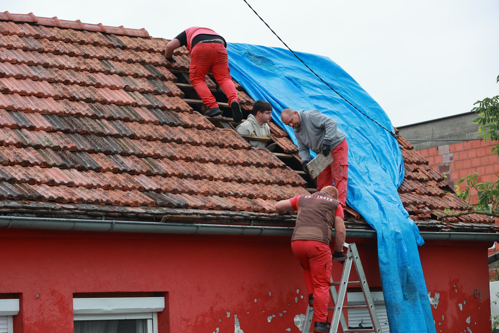 Nevrijeme poharalo općinu Bošnjaci, 1.7.2024.