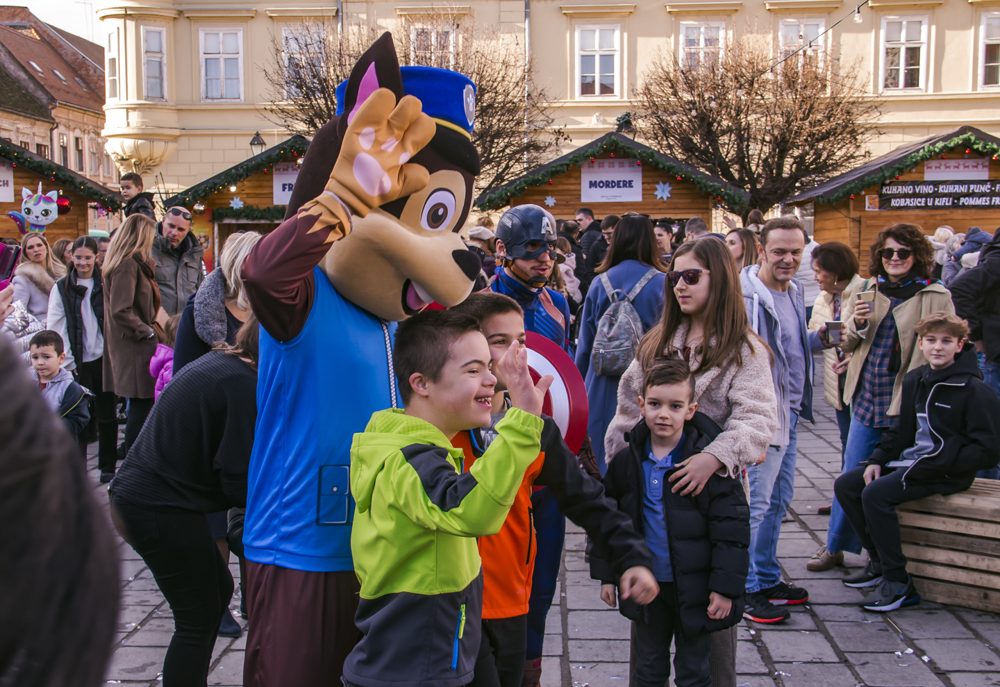 Doček dječje Nove godine u Osijeku