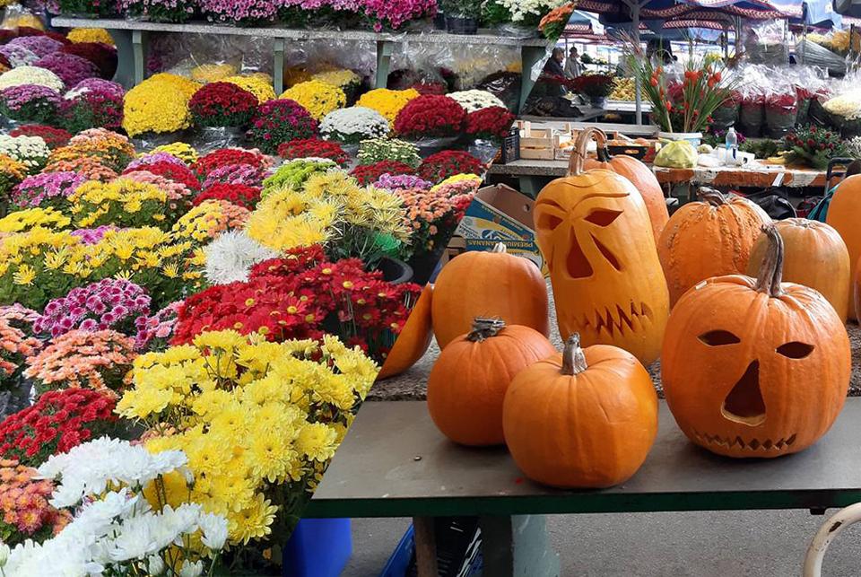 Osječka tržnica u znaku Svih svetih, ali i Halloweena